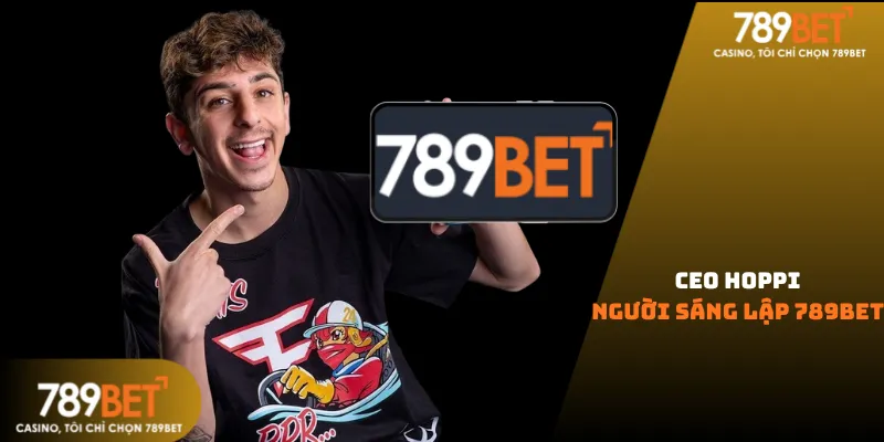 Chân dung CEO Hoppi người sáng lập 789Bet với phong thái lãnh đạo chuyên nghiệp và tầm nhìn chiến lược 2026.