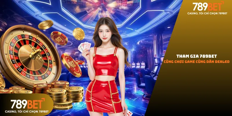 Tham gia 789bet chơi game cùng dàn dealer xinh đẹp.